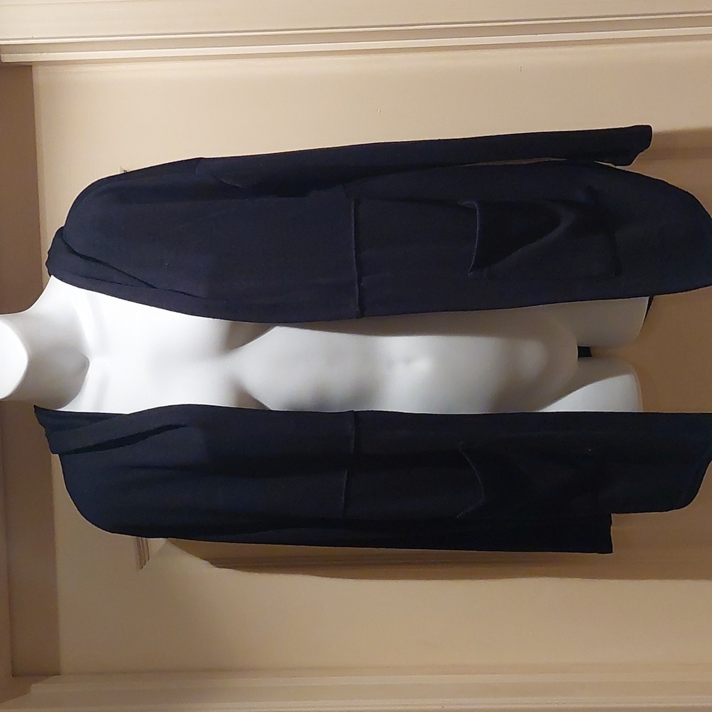 Open Front Hooded Cardigan Sweater Size XS